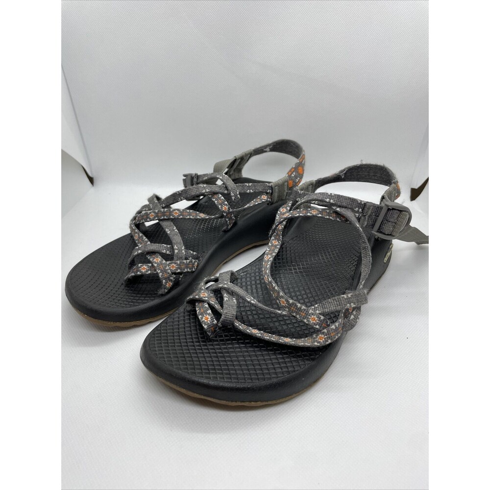 Chaco Unisex-Adult Z Eddy X1 Sport Sandal Aztec Orange Gray Sz W 9